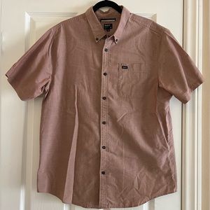 RVCA men’s button up XL slim